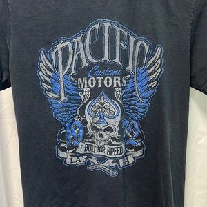 Black and Blue Graphic T-Shirt